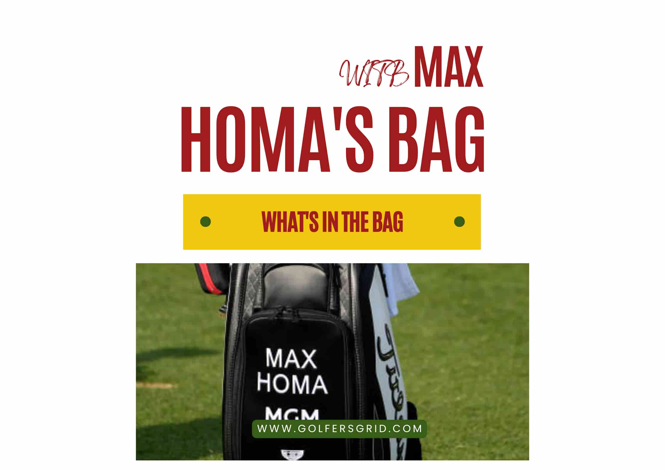 Max Homa WITB