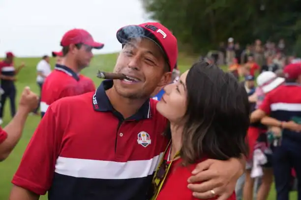 Image of Xander Schauffele wife