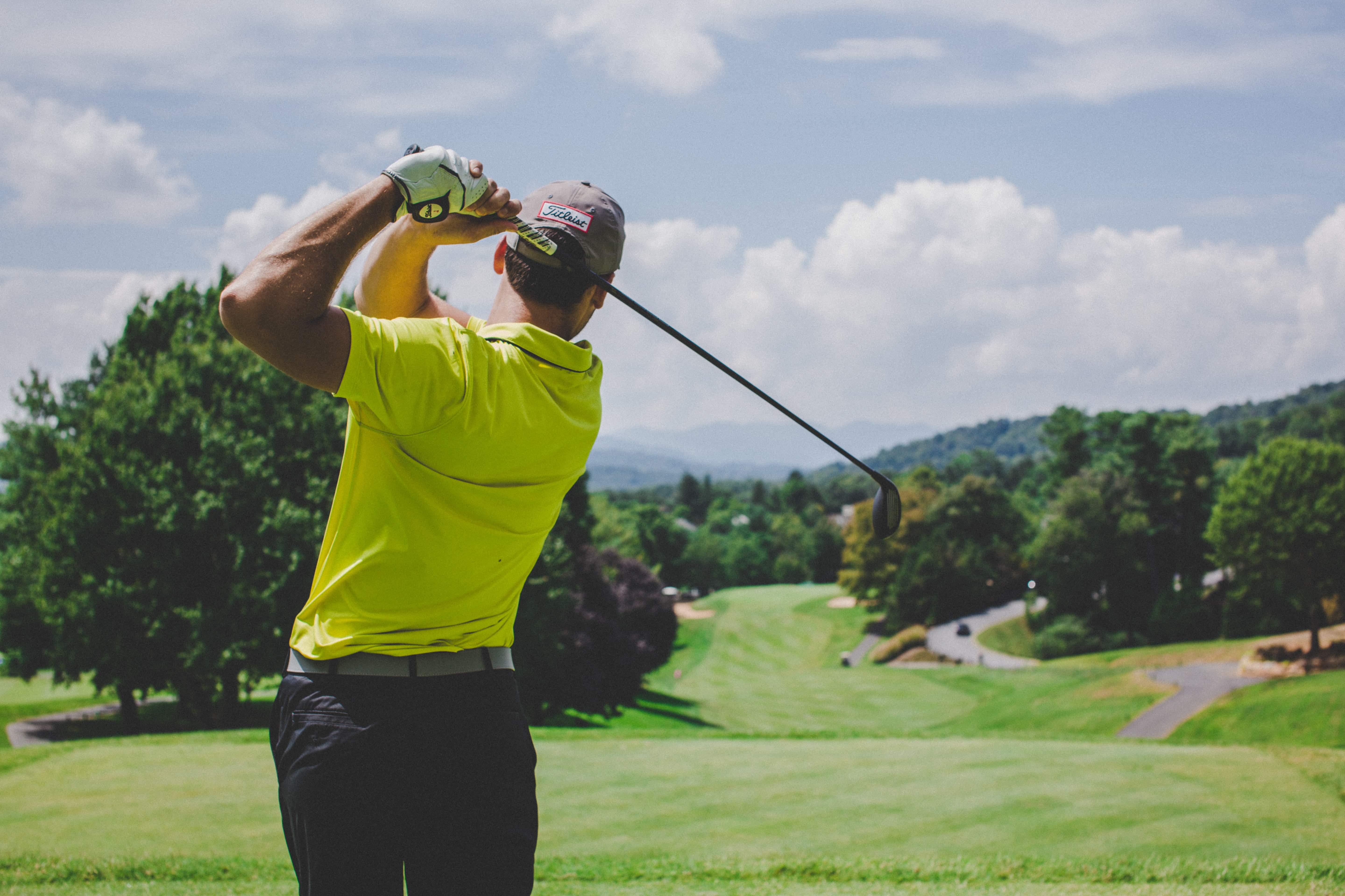 The 'Slow and Low' Takeaway A golfer demonstrating a 'slow and low' takeaway in their backswing