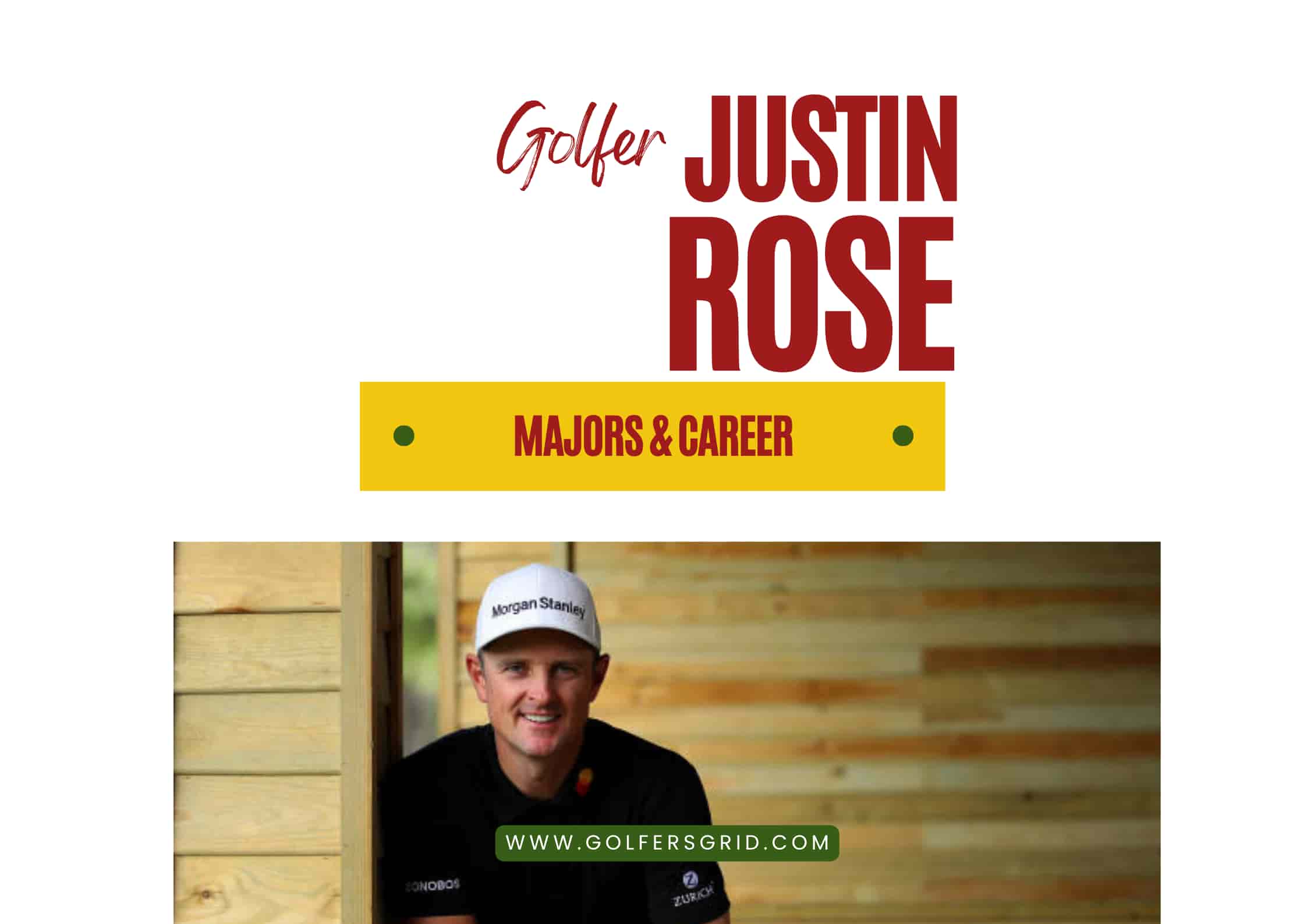 Image of Justin Rose Majors