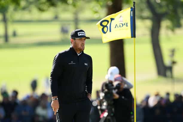 Mito Pereira's Performance at the PGA Championship Mito Pereira walking the fairway during the final round of the PGA Championship.