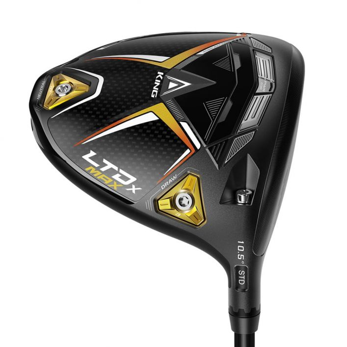 Cobra LTDx MAX Driver for Maximum Forgiveness. Sole view of the Cobra LTDx MAX driver showing its weighting.