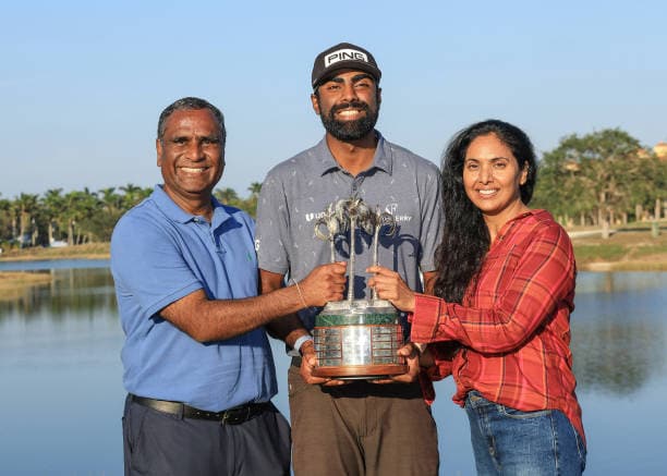 Sahith Theegala Parents